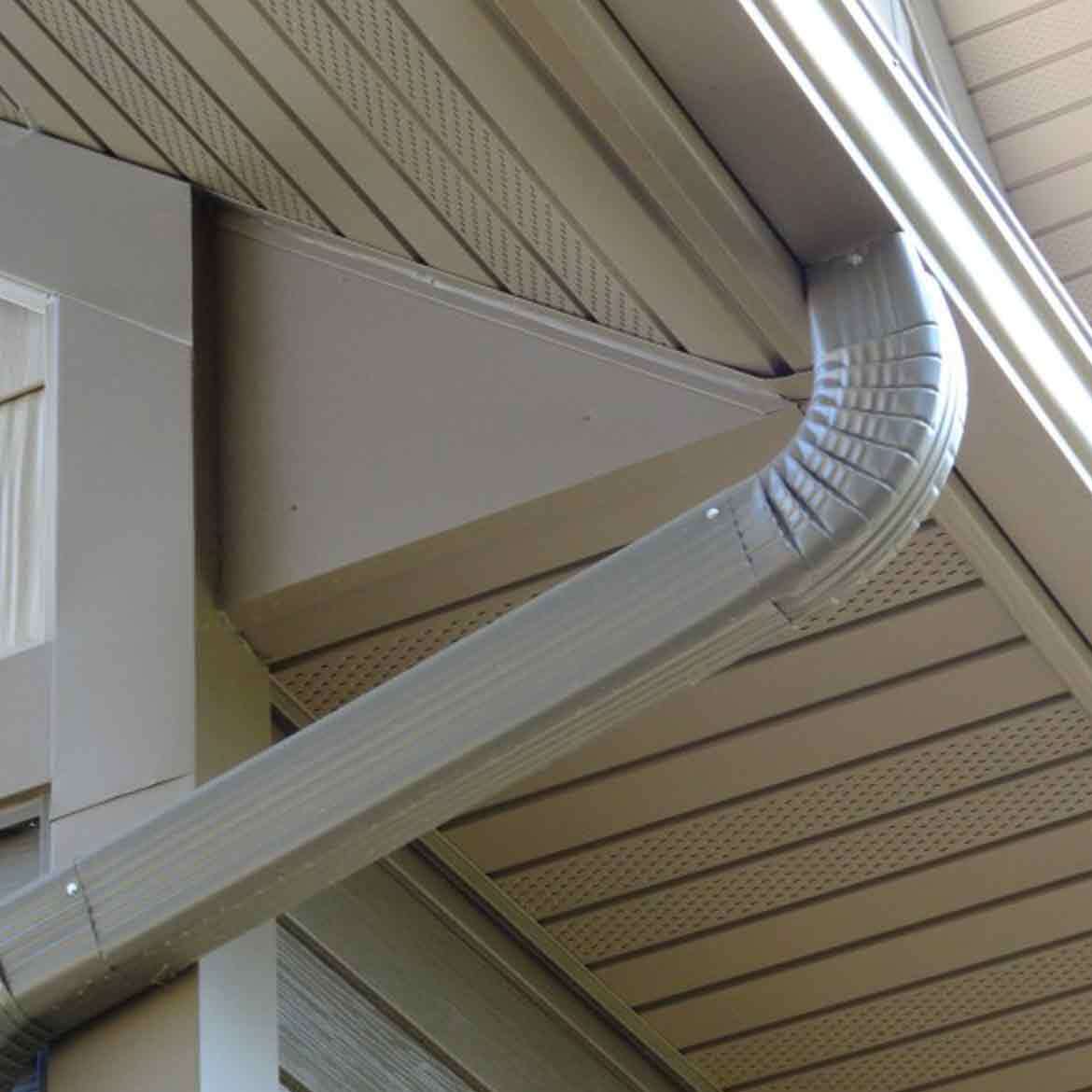 Gutters Gallery Downspout Install